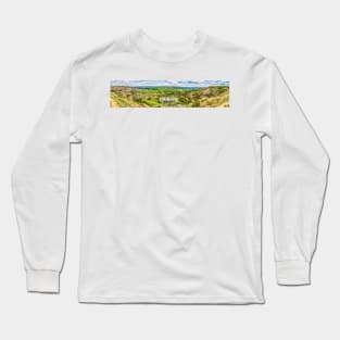 Oxbow Overlook at Theodore Roosevelt National Park North Unit Long Sleeve T-Shirt